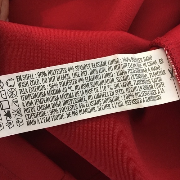 NWT Forever 21 Dress Red Halter Low V-Neck Evening Date Size Small - Picture 6 of 8